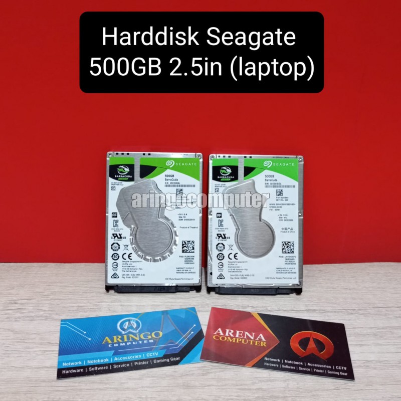 Harddisk Seagate 500GB 2.5in (laptop)