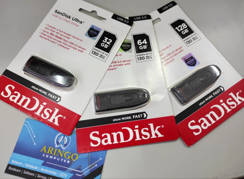 Flashdisk Sandisk 64GB ultra USB 3.0 CZ48 Plastik