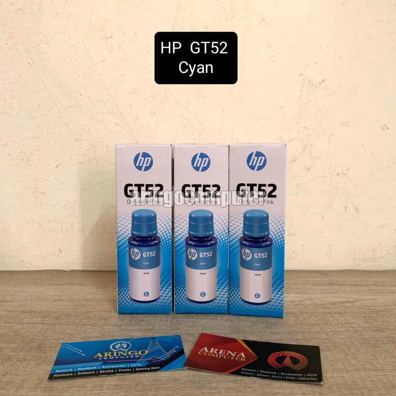 Cartridge & Tinta HP  GT52 Cyan