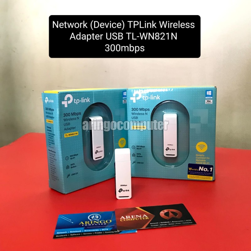 Network (Device) TPLink USB WiFi Adapter TL-WN821N 300Mbps