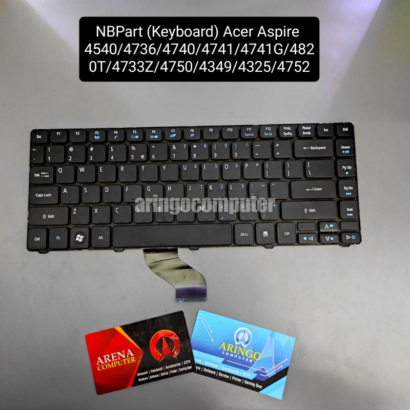 NBPart (Keyboard) Acer Aspire 4540/4736/4740/4741/4741G/4820T/4733Z/4750/4349/4325/4752