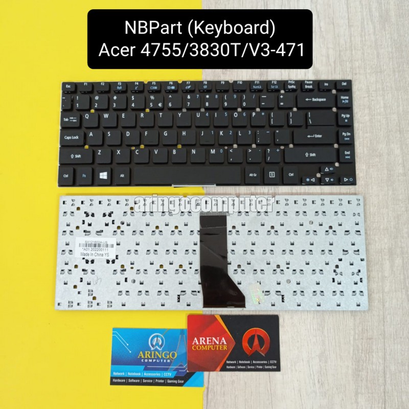 NBPart (Keyboard) Acer 4755/3830T/V3-471/E5-411/E5-421/E5-471/E5-472G