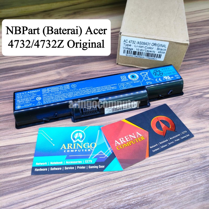 NBPart (Baterai) Acer 4732/4732Z Original