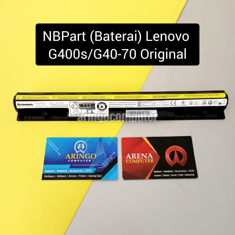 NBPart (Baterai) Lenovo G400s/G40-70 Original
