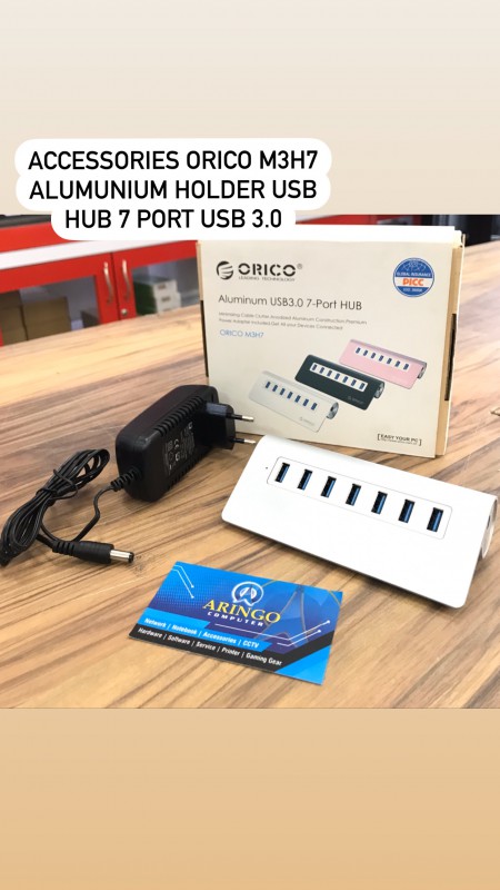 Accessories ORICO M3H7 Alumunium Holder USB Hub 7 port USB 3.0