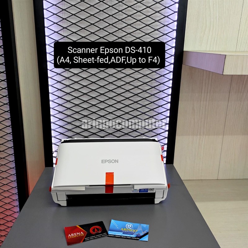 Scanner Epson DS-410(A4, Sheet-fed,ADF,Up to F4) 