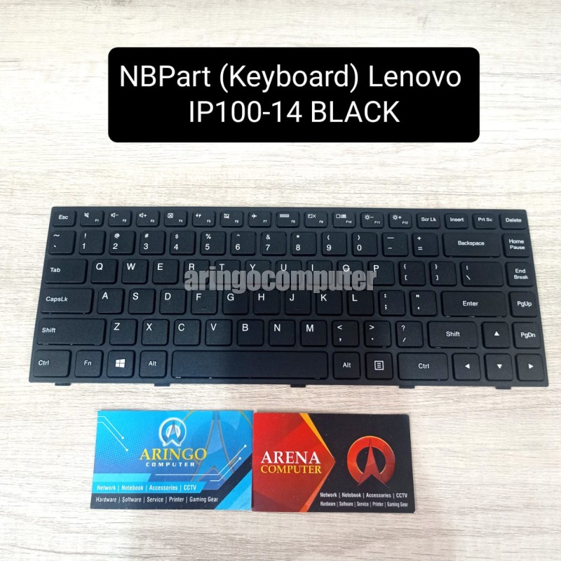 NBPart (Keyboard) Lenovo IP100-14 BLACK