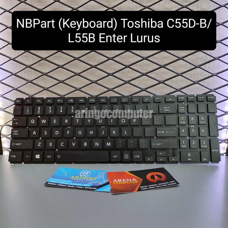 NBPart (Keyboard) Toshiba C55D-B/L55B Enter Lurus