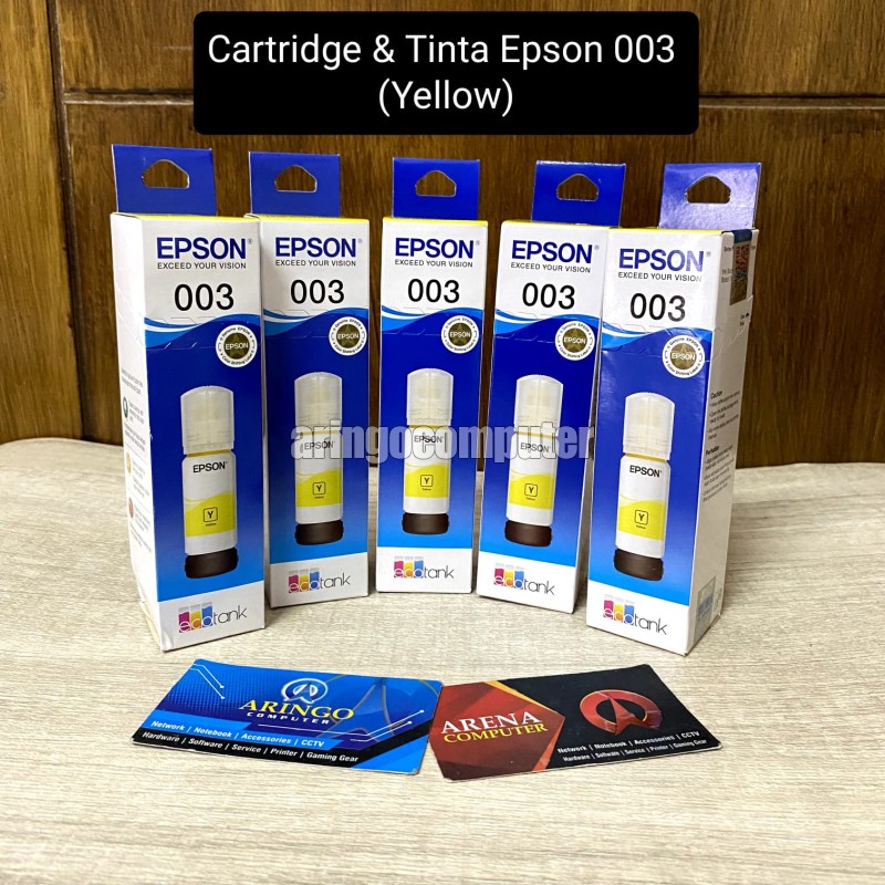 Cartridge & Tinta Epson 003 (Yellow)