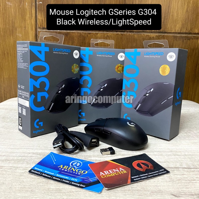 Mouse Logitech GSeries G304 Black Wireless/LightSpeed