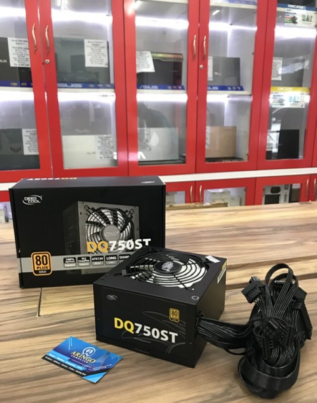 Hardware (PSU) DeepCool DQ750ST 750WATT 80+GOLD FLAT CABLE