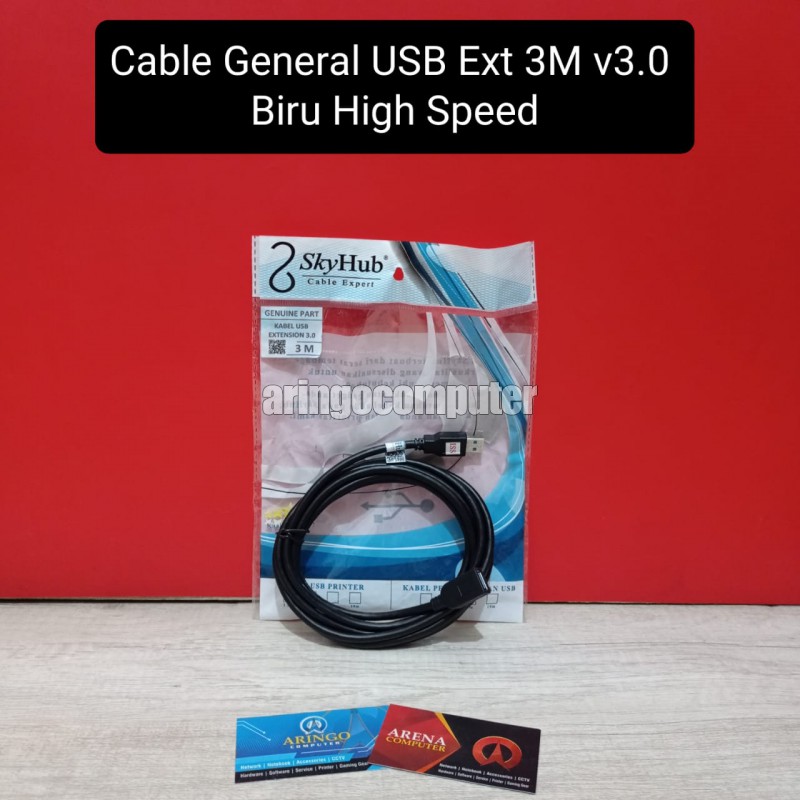 Cable General USB Ext 3M v3.0 High Speed