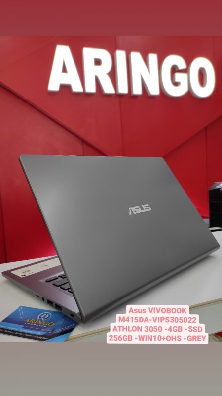 [PPN] Laptop Asus VIVOBOOK M415DA-VIPS305022 ATHLON 3050 -4GB -SSD 256GB -WIN10+OHS -GRAY