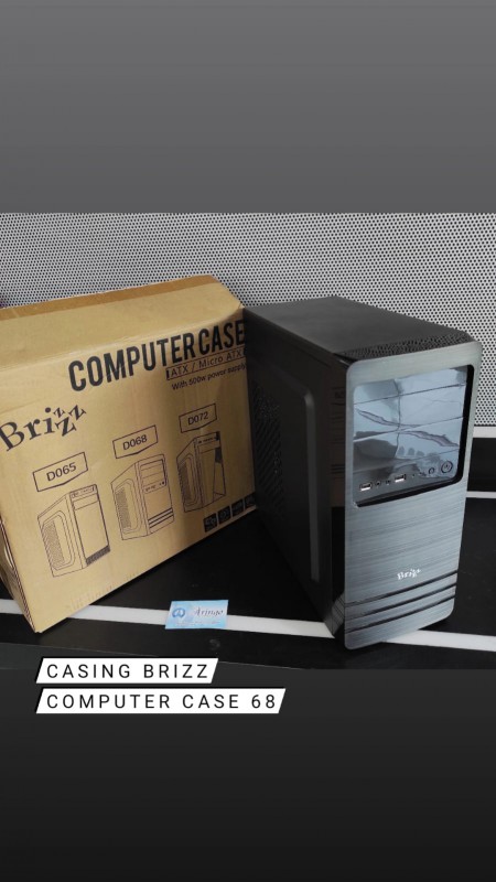 Casing Brizz COMPUTER CASE 68 + 500W