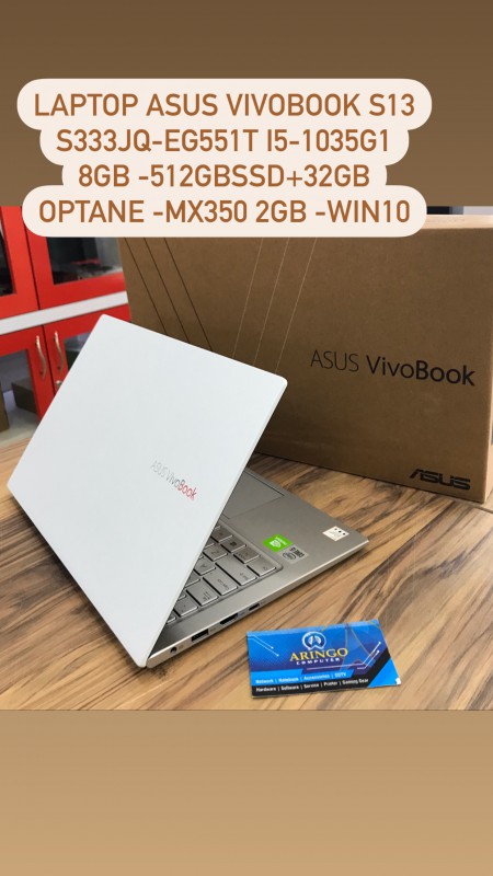 [PPN] Laptop Asus VIVOBOOK S13 S333JQ-EG551T I5-1035G1 8GB -512GBSSD+32GB Optane -MX350 2GB -WIN10