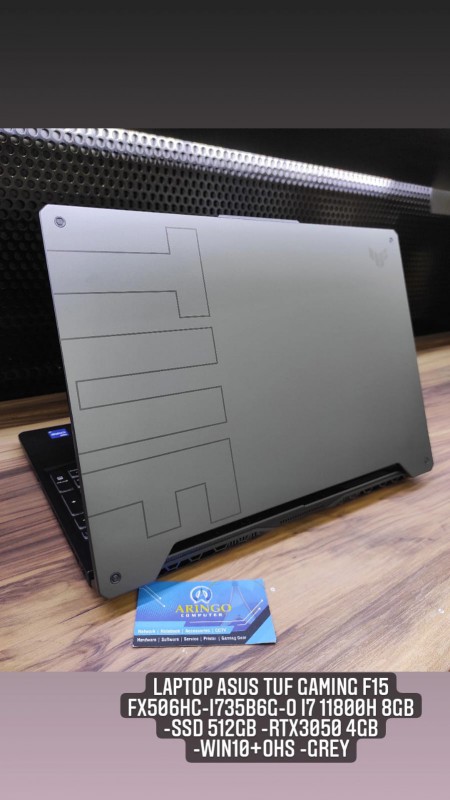 [PPN] Laptop Asus TUF GAMING FX506HCB-I735B6G-O i7 11800H 8GB -SSD 512GB -RTX3050 4GB -WIN10+OHS -GREY