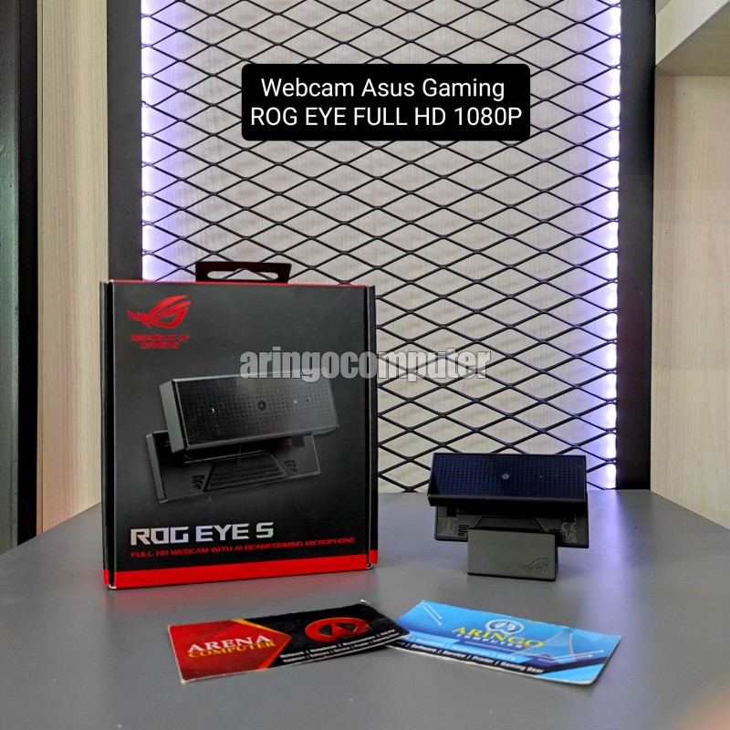ARINGO - Webcam Asus Gaming ROG EYE FULL HD 1080P