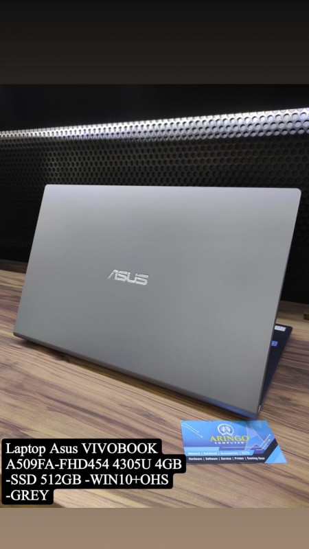[PPN] Laptop Asus VIVOBOOK A509FA-FHD454 4305U 4GB -SSD 512GB -WIN10+OHS -GREY