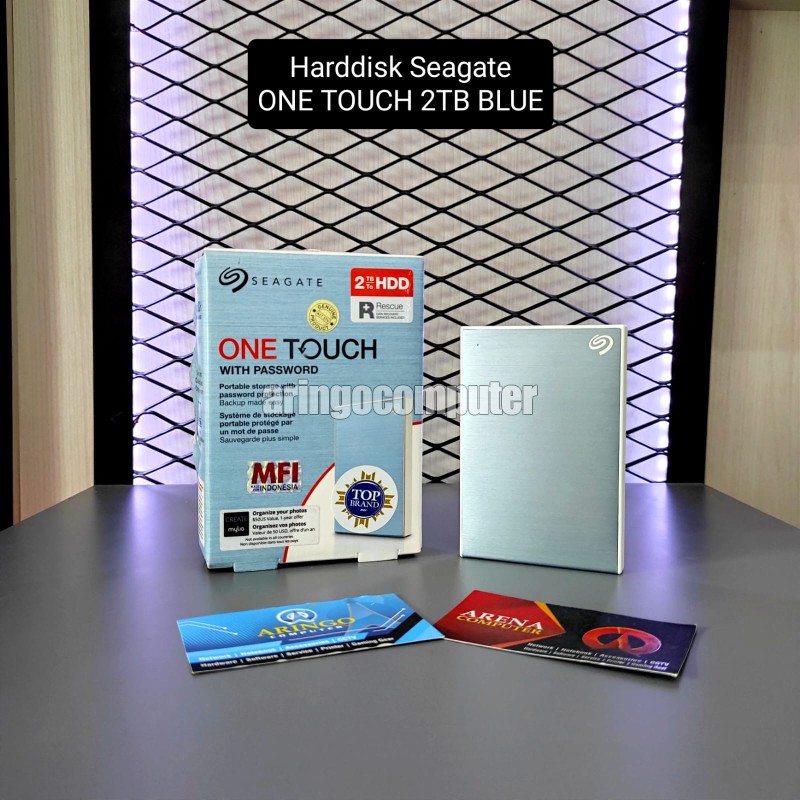 Harddisk Seagate ONE TOUCH 2TB BLUE