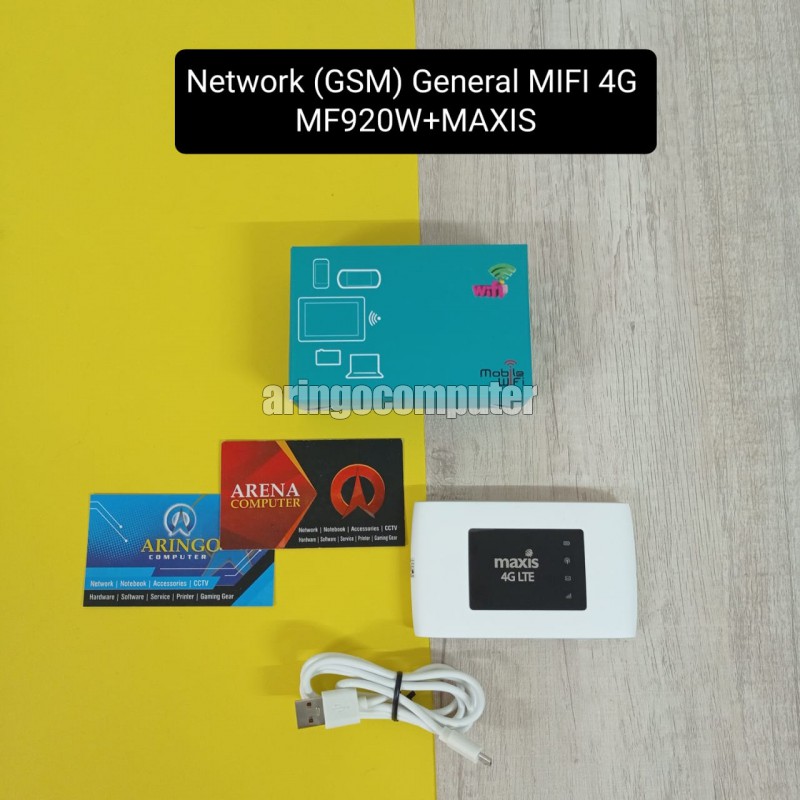 Network (GSM) General Modem MIFI 4G MF920W+MAXIS (unlock ALL GSM Operator)