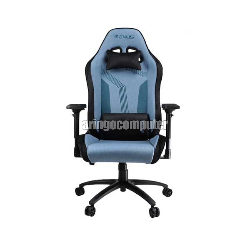 Gaming Chair Rexus RGC-211 STEEL BLUE BUTTERFLY