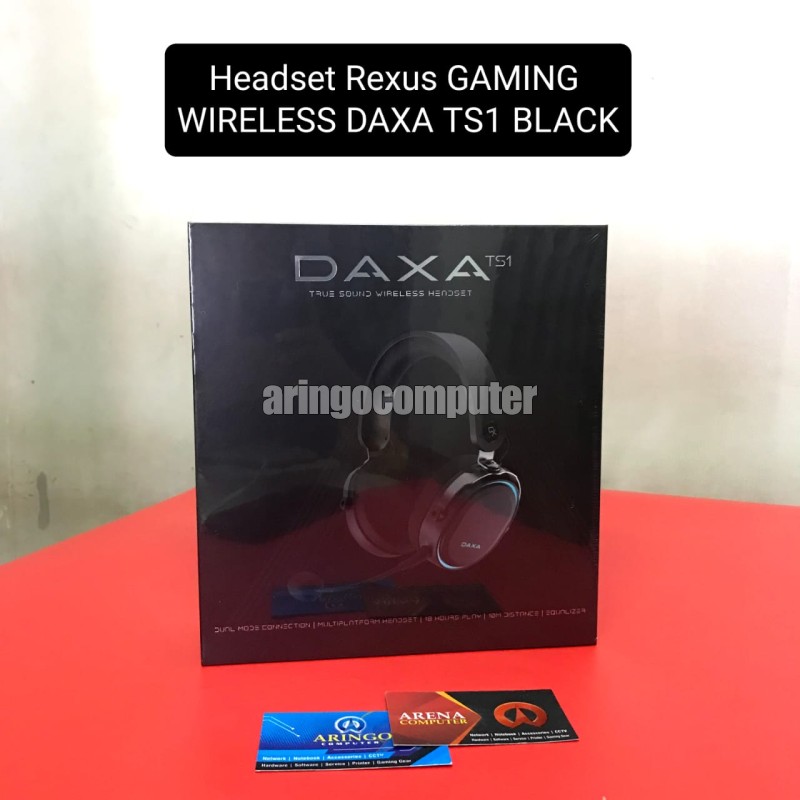 Headset Rexus GAMING WIRELESS DAXA TS1 BLACK