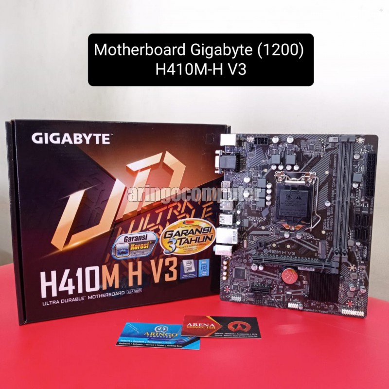 ARINGO - Motherboard Gigabyte (1200) H410M-H V3