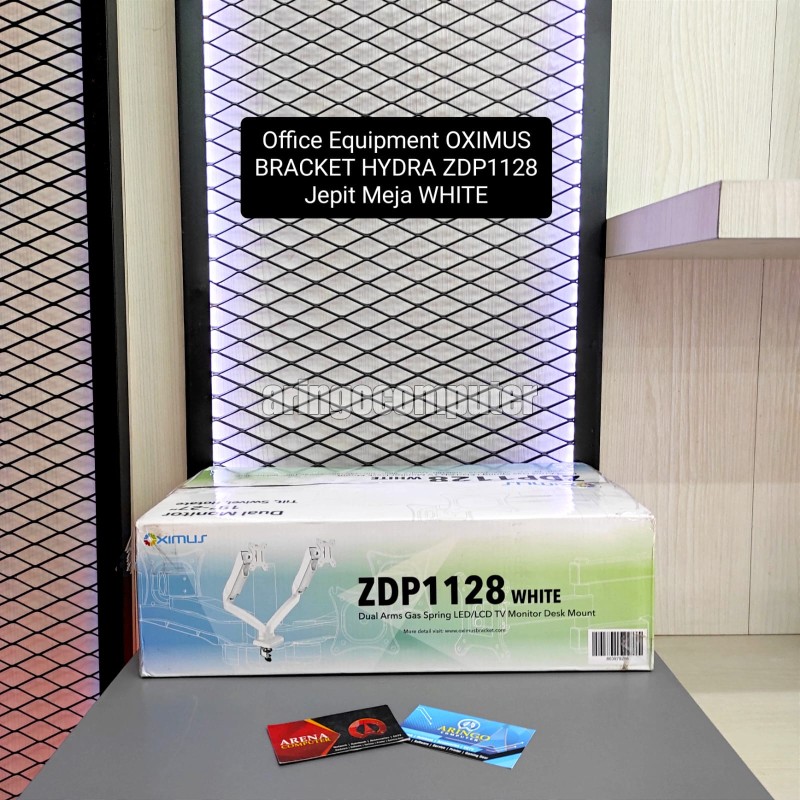 Office Equipment OXIMUS BRACKET HYDRA ZDP1128 Jepit Meja WHITE