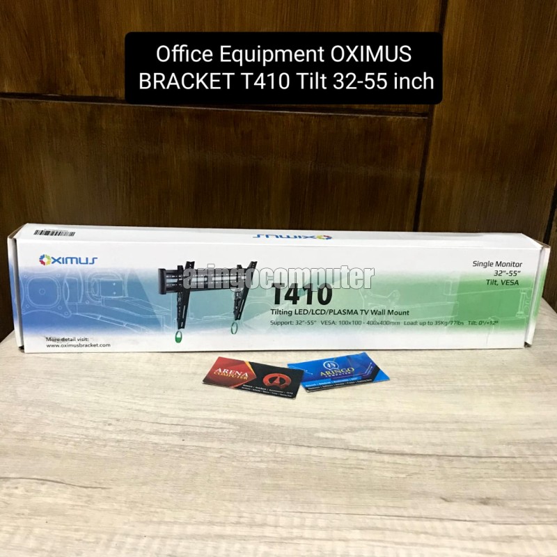 Office Equipment OXIMUS BRACKET TV Wall T410 Tilt (32-55in) Max 35Kg