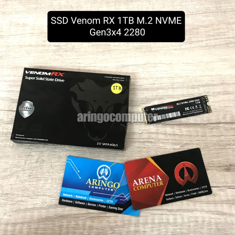 SSD Venom RX NVME 1TB M.2 Gen3x4 2280