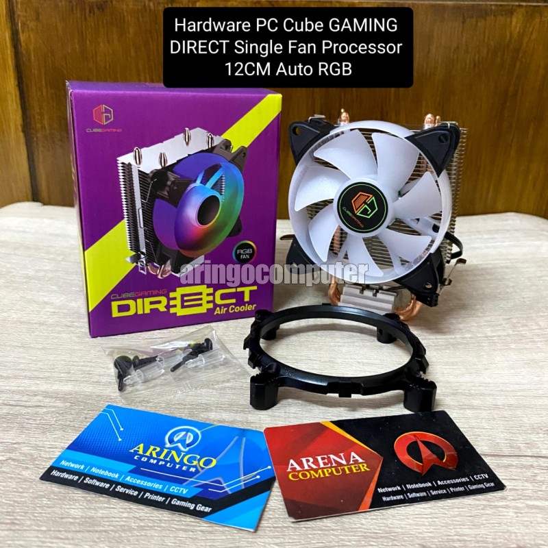 Hardware PC Cube GAMING DIRECT Single Fan Processor 12CM Auto RGB 