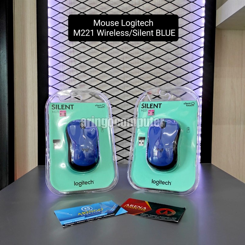 Mouse Logitech M221 Wireless/Silent BLUE