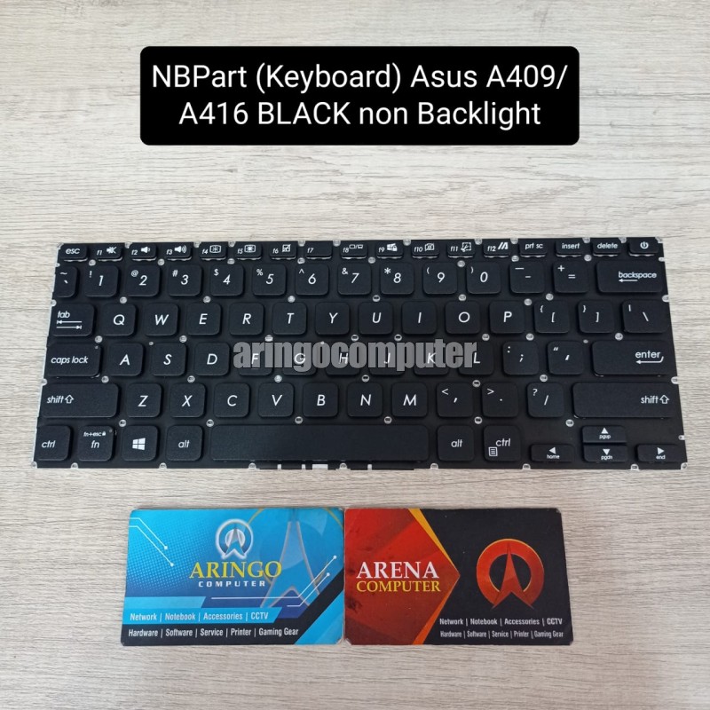 NBPart (Keyboard) Asus A409/A416 BLACK non Backlight