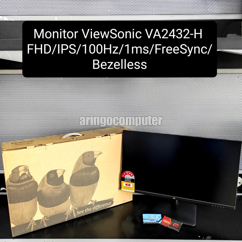 Monitor ViewSonic VA2432-H IPS/FHD/100Hz/1ms/FreeSync/Bezelless