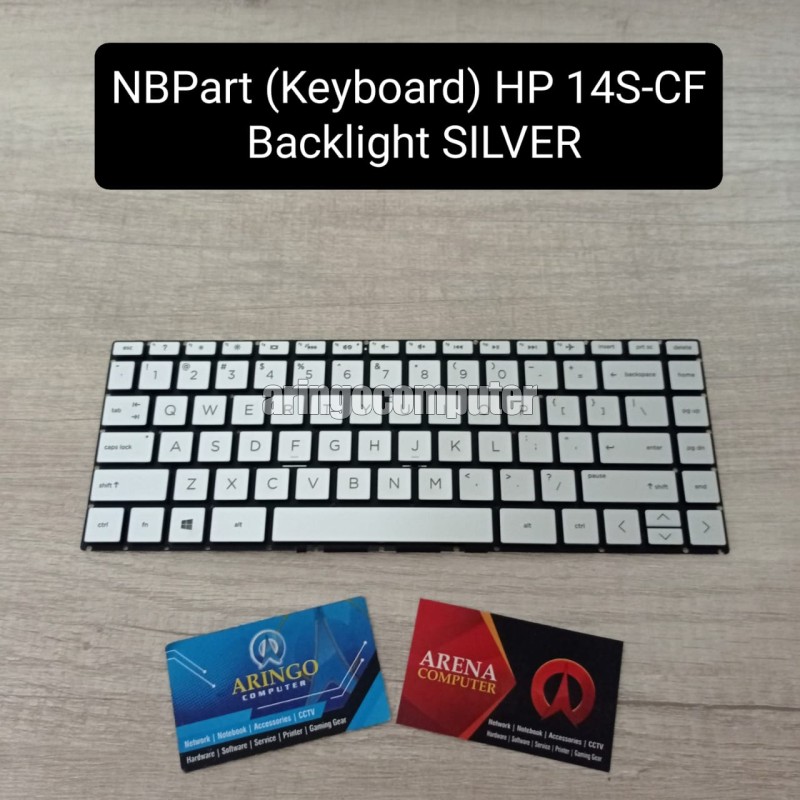 NBPart (Keyboard) HP  14S-CF Backlight SILVER
