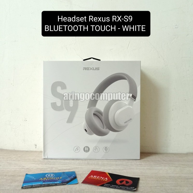 Headset Rexus RX-S9 BLUETOOTH TOUCH - WHITE