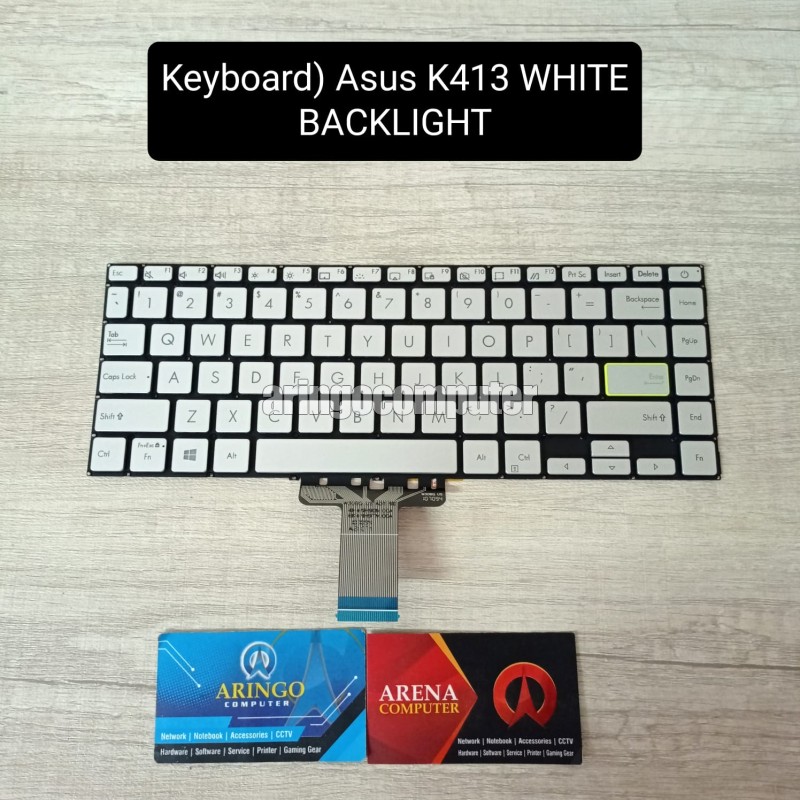 NBPart (Keyboard) Asus K413 WHITE BACKLIGHT