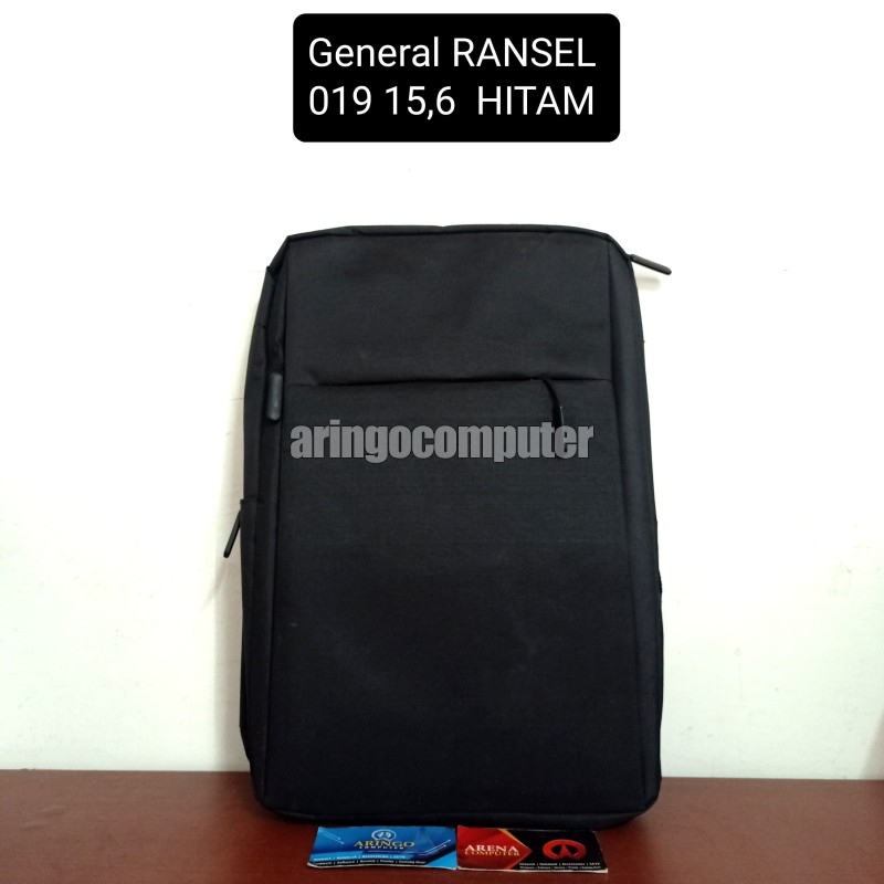 Tas Notebook General RANSEL 019 15,6  HITAM