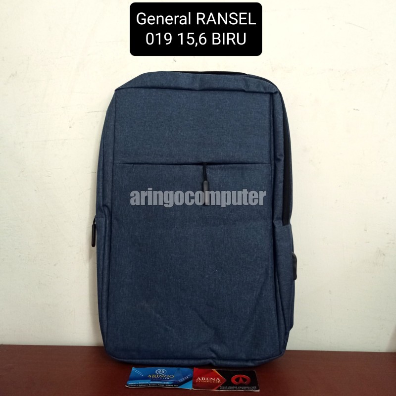 Tas Notebook General RANSEL 019 15,6 BIRU
