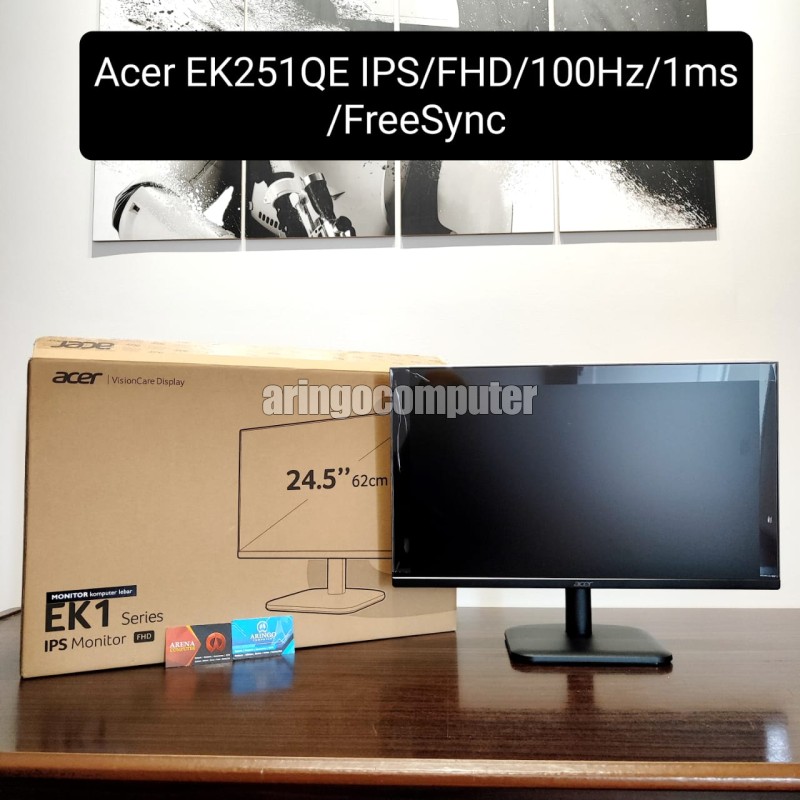 Monitor Acer EK251QE IPS/FHD/100Hz/1ms/FreeSync