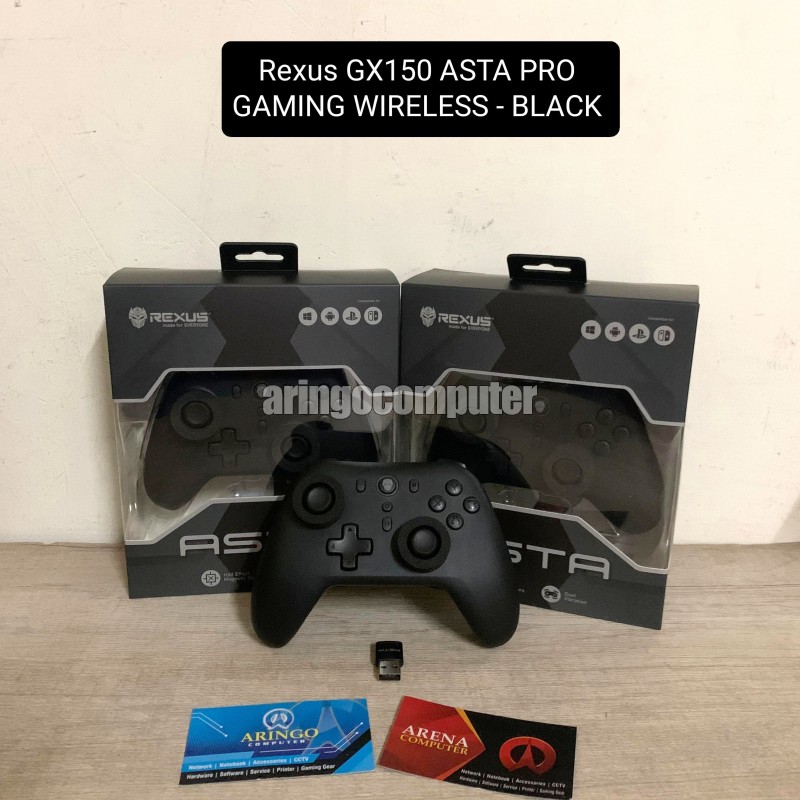 Acc (GamePad) Rexus GX150 ASTA PRO GAMING WIRELESS - BLACK
