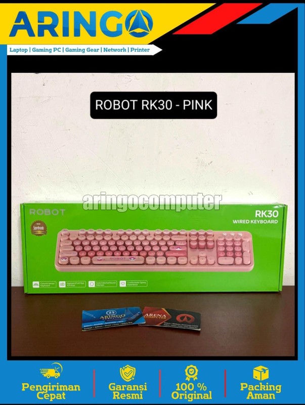 Keyboard ROBOT RK30 - PINK