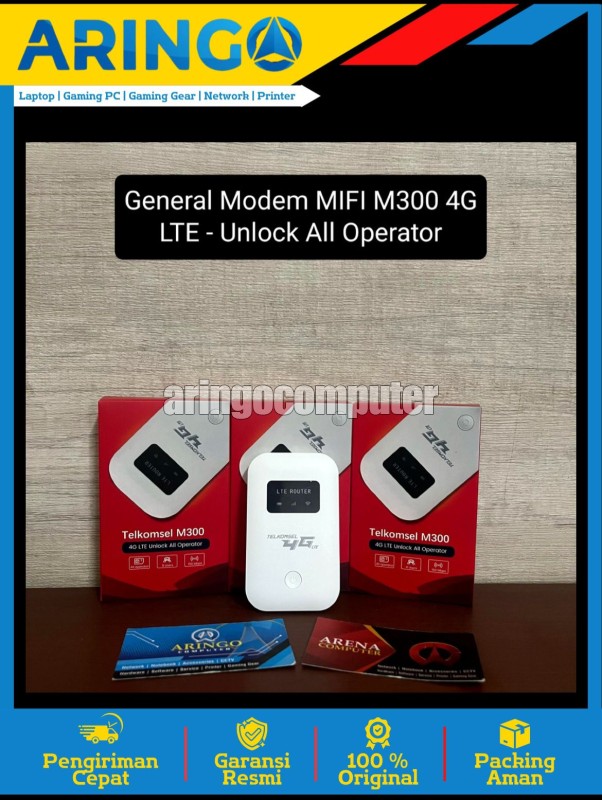 Network (GSM) General Modem MIFI M300 4G LTE - Unlock All Operator