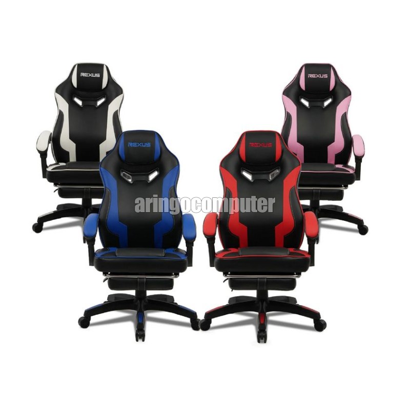 Gaming Chair Rexus RGC-R55 FOOTREST RED
