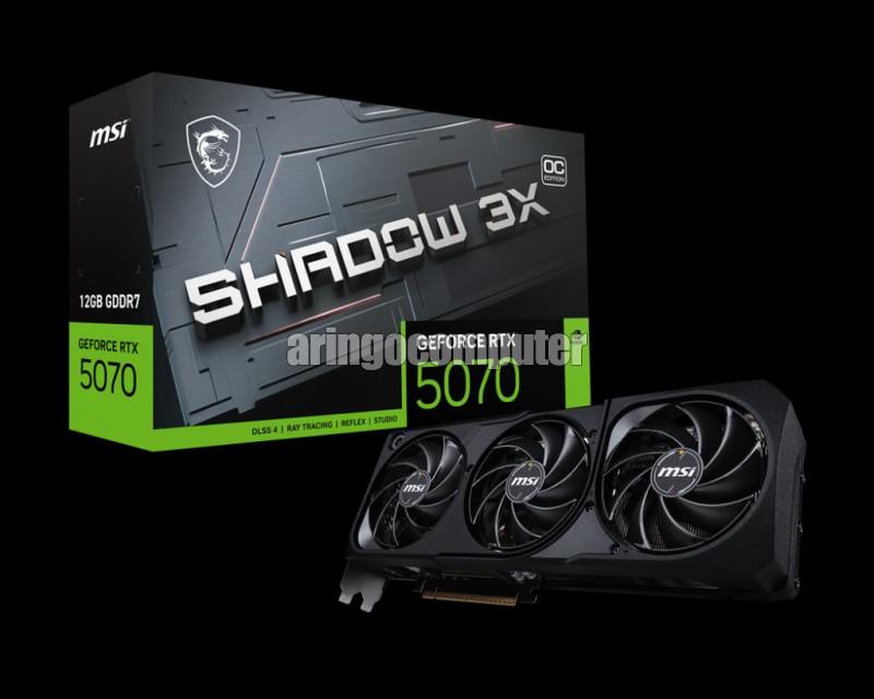 VGA MSI SHADOW RTX5070 3X OC 12GB GDDR7