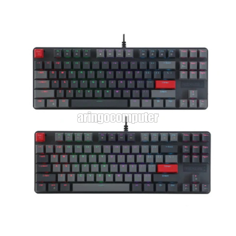 Keyboard Rexus GAMING MECHANICAL HEROIC KX4 V2 LIGHT GREY - BLUE SWITCH