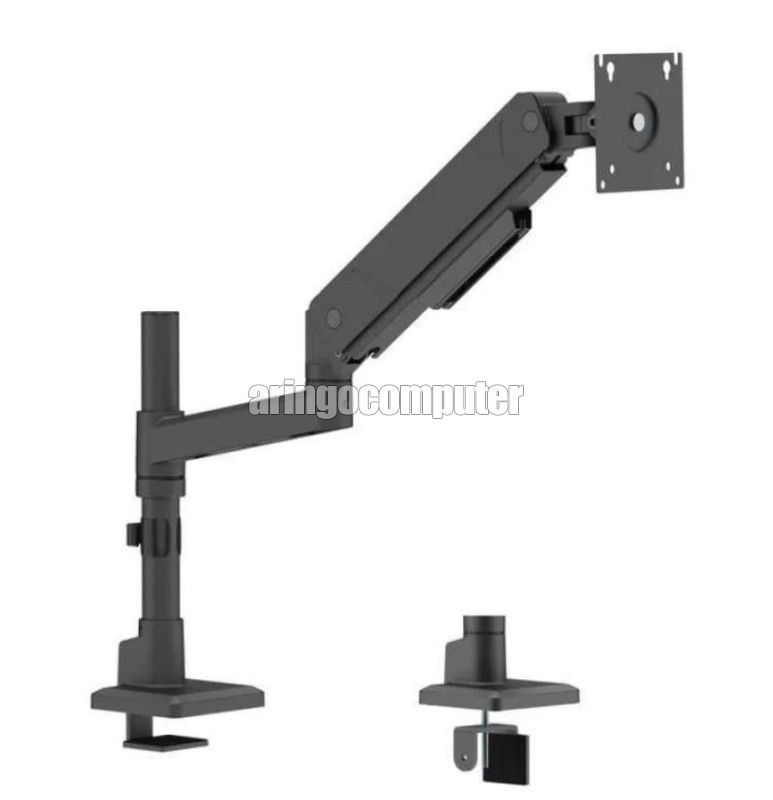 Office Equipment OXIMUS BRACKET Monitor Jepit PA115 BLACK (22-45in) Max 16Kg (Pengganti P115)