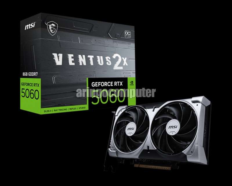 VGA MSI VENTUS RTX5060TI 8GB 2X PLUS