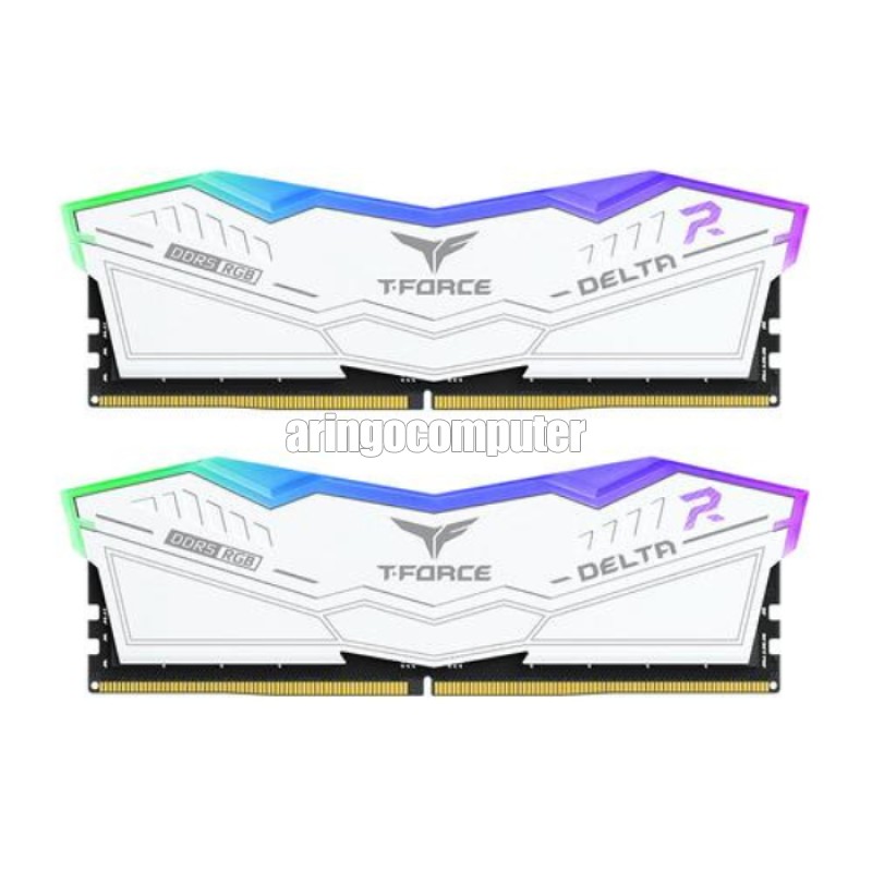 Memory (RAM) Team DDR5 2x16GB 6400Mhz DELTA RGB - WHITE