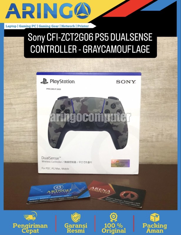 Acc (GamePad) Sony CFI-ZCT2G06 PlayStation PS5 DUALSENSE CONTROLLER - GRAYCAMOUFLAGE